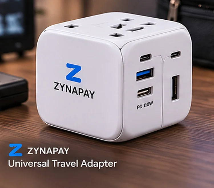 Universal Travel Adapter — White Edition