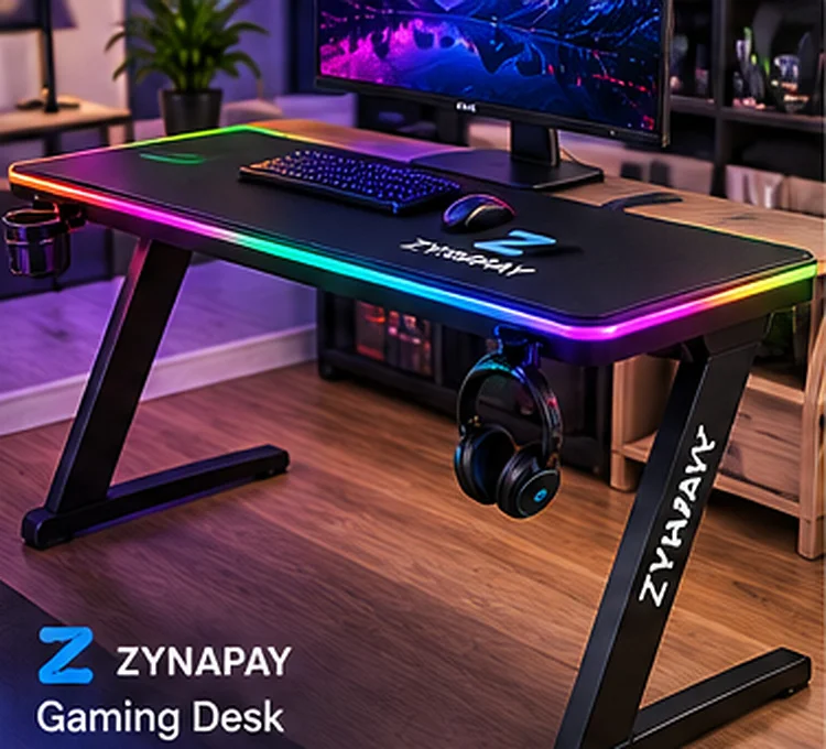 RGB Gaming Desk Pro