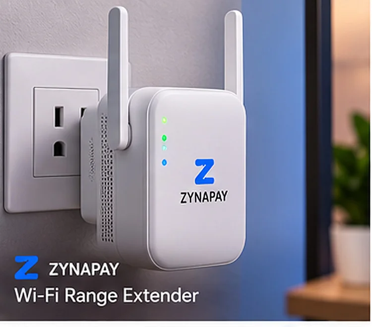 Wall Plug Wi-Fi Extender — Dual Antenna