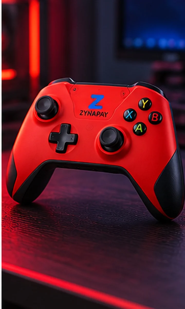 ZynaPay Racing Red Controller