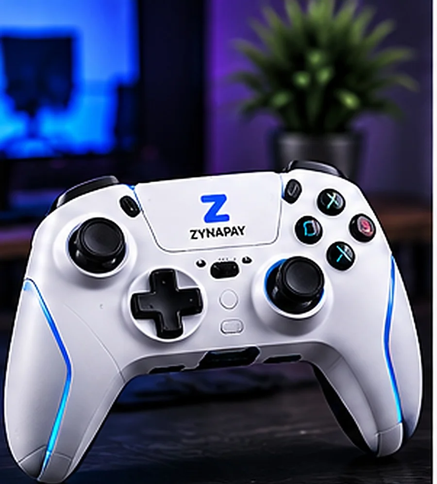 ZynaPay White Pro Wireless Controller
