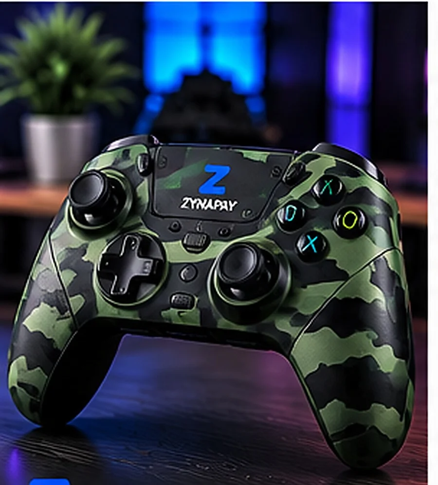 ZynaPay Green Camouflage Controller