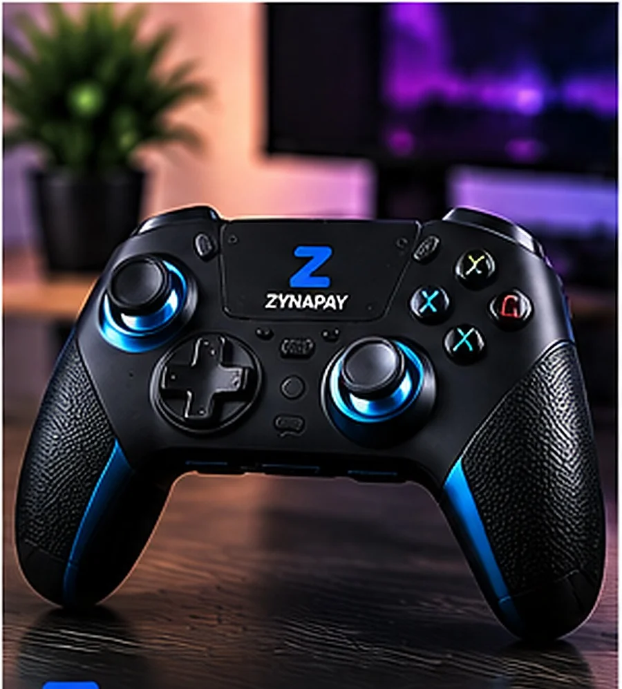 ZynaPay Black Blue Performance Controller