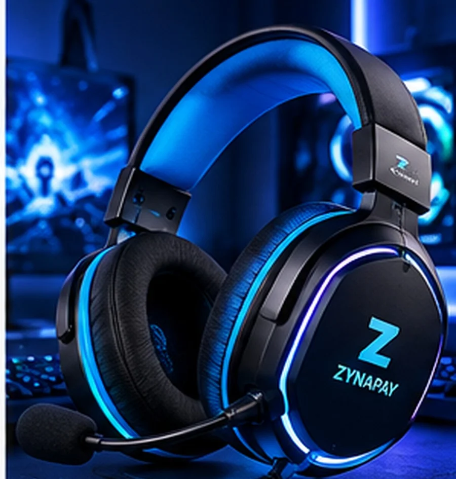 ZynaPay Blue Edition Gaming Headset