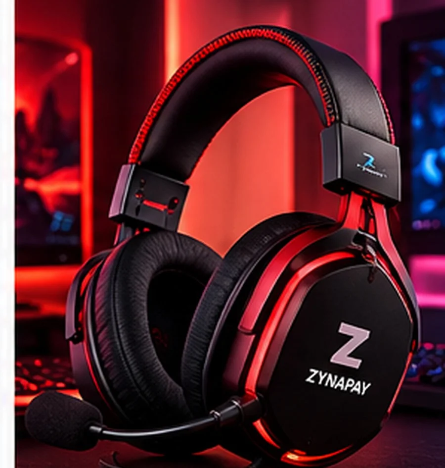 ZynaPay Red Edition Gaming Headset