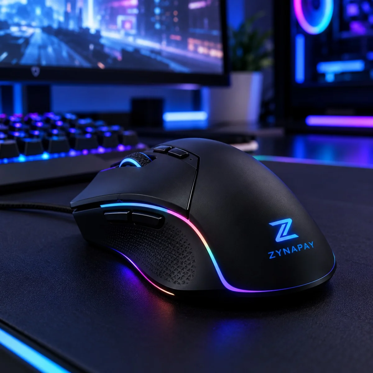 ZynaPay RGB Wireless Mouse
