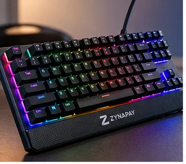 Zynapay Core Mechanical RGB Keyboard — 60% compact