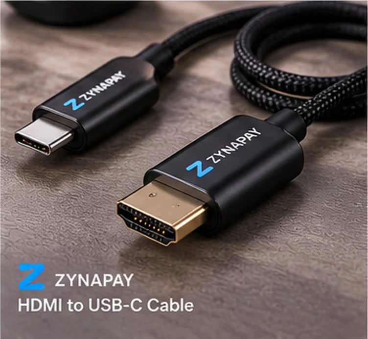 Zynapay Core Cable / Converter — USB-C to HDMI